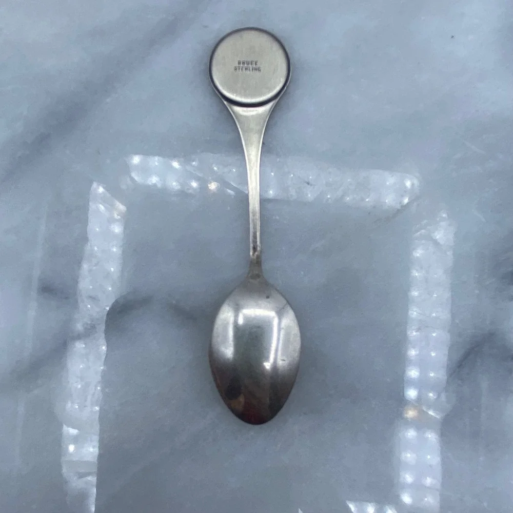 Bruce Sterling Souvenir Spoon Silver Washington DC Capitol Vintage 3.5